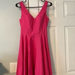 Vineyard vines, cotton summer dress, size 00, side zipper & tie back